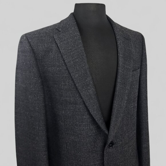 Tommy Hilfiger Men's Flannel 2 Button Sports Coat Blazer 42R - Picture 1 of 13